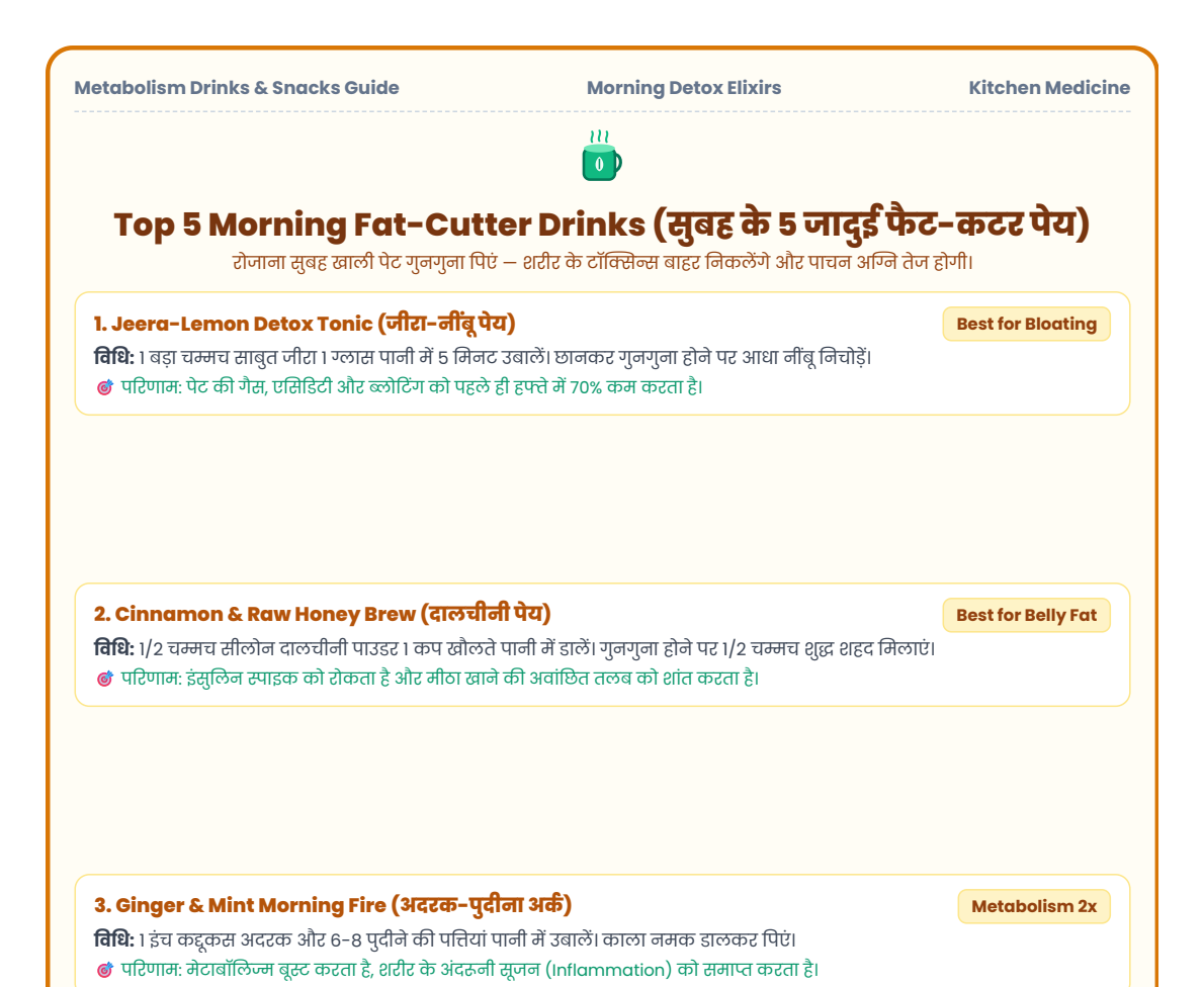 12 Ayurvedic Detox Drinks