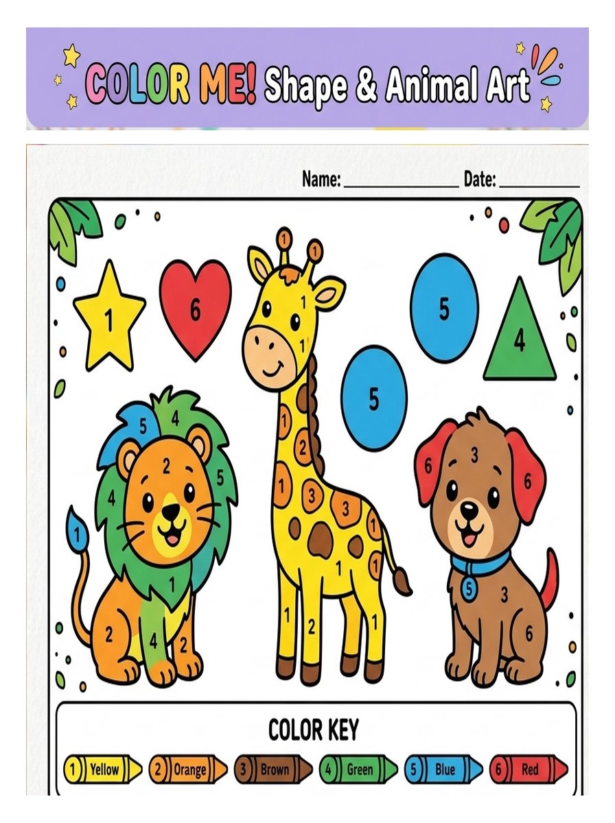 Colouring & Art Sample